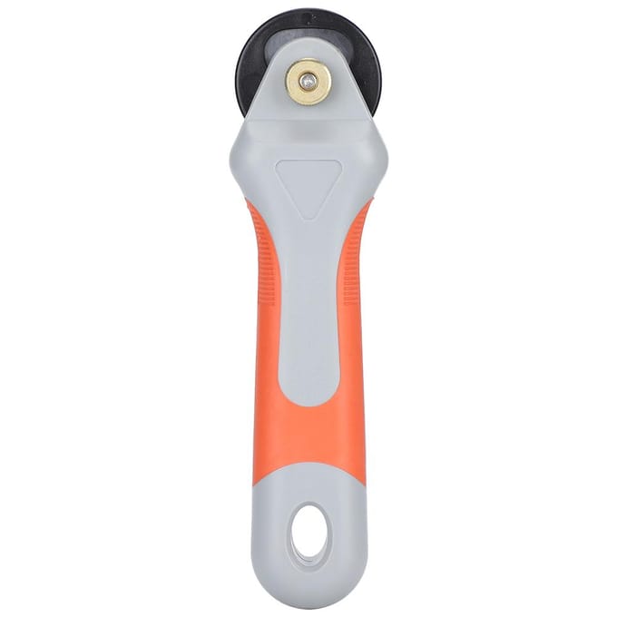 Patchwork Rolmes Stof Rond Mes Hob Mes Snijden Naaiaccessoires 45mm white