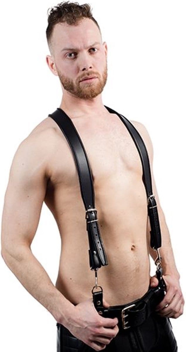 Mister B Leather Combi Harness Braces Premium