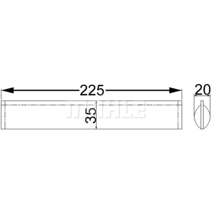 Droger, airconditioningsysteem MAHLE AD 60 000S