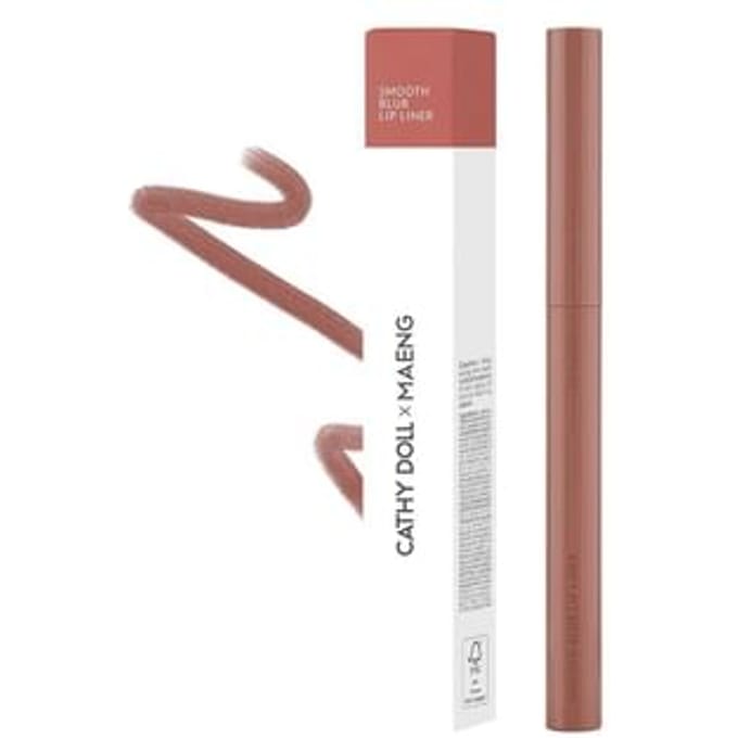 Cathy Doll - x Maeng Smooth Blur Lip Liner 12 Coco