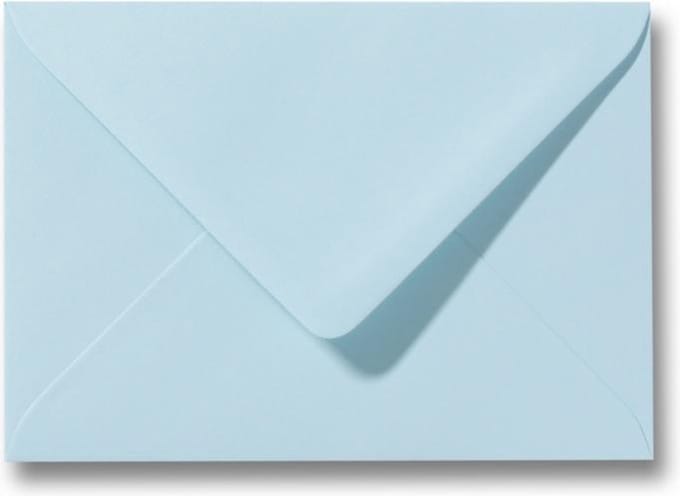 Envelop 15,6 x 22 cm Laguneblauw 60 stuks