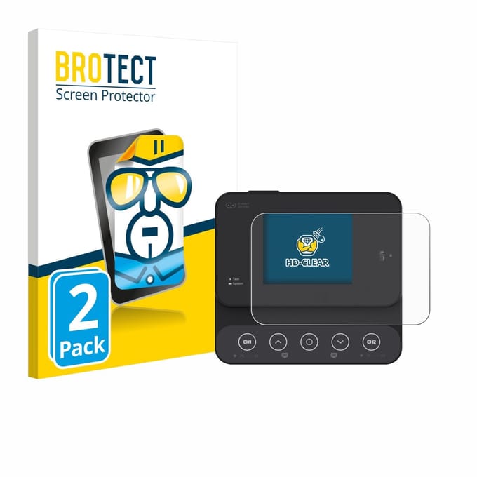 BROTECT - Screenprotector voor ISDT K2Zip - Folie Beschermfolie transparant 2 Stuks