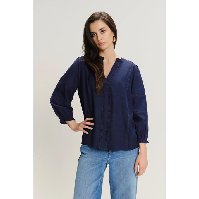 Lichte Viscose Comfortabele Blouse Dames Greenpoint