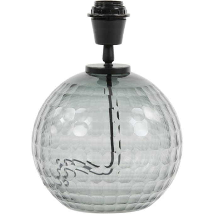 Light & Living Tafellamp Taiki - Glas - 28cm - excl. kap