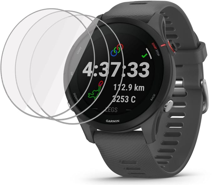 3x Folie Geschikt voor Garmin Forerunner 255 Screenprotector - Beschermglas Folie