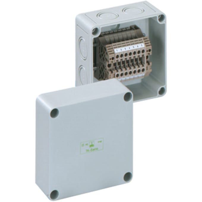 Spelsberg RK4/07 Aansluitdoos IP66 Met 7x4mm² Aansluitingen - 61000701 - E3UDG