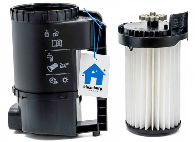 Kleanburg® Filter geschikt voor Miele Blizzard CX1 - Filter met Houder