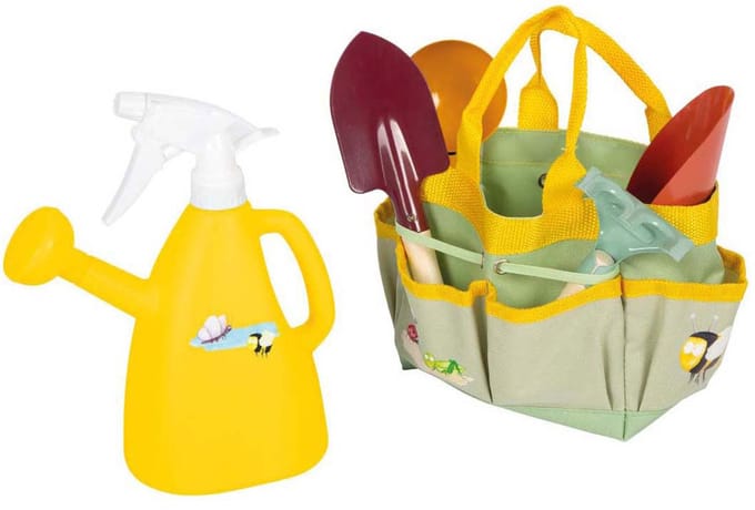 Small Foot - Garden Bag with Garden Tools "Tiny Garden" 5 pcs