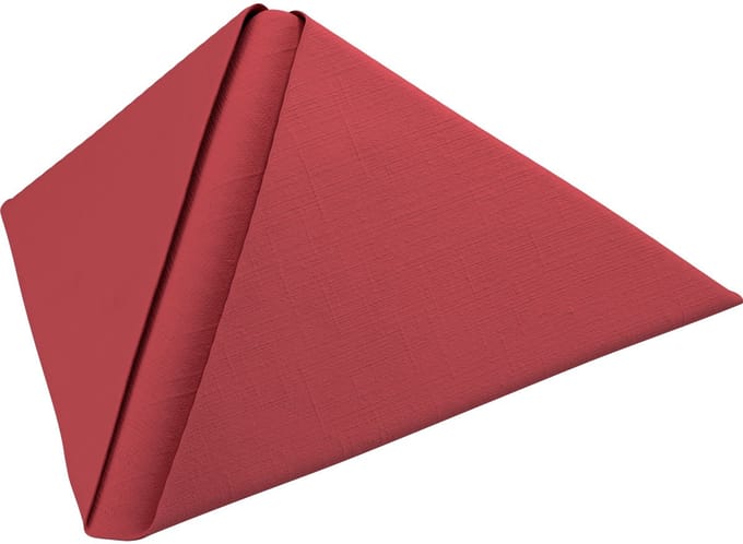 Dunilin servet 40* 40 cm bordeaux 45 stuks
