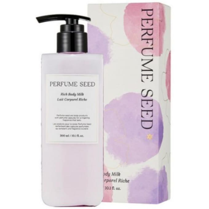 THE FACE SHOP Perfume Seed Rich Body Milk Jasmijn 300ml white