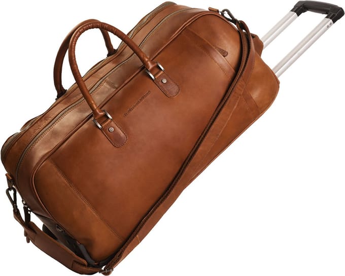 The Chesterfield Brand Jayven - Rollreisetasche Leder 60 cm (cognac)