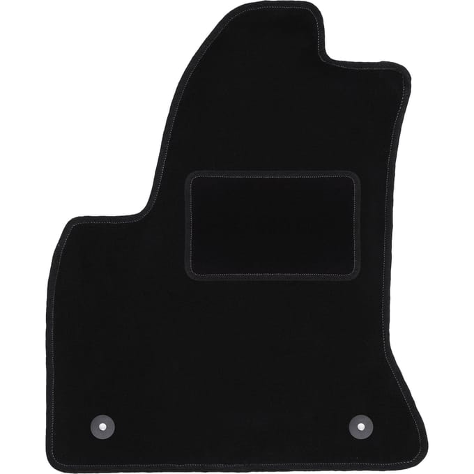 Bestuurdersmat zwart voor: Citroen C4 Picasso I minivan (2006-2013)