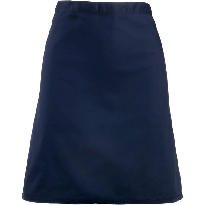 Schort/Tuniek/Werkblouse Unisex One Size Premier Navy 65% Polyester, 35% Katoen