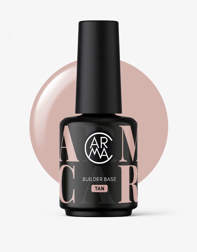 CARMA COSMETICS Biab - Builder In A Bottle TAN - Teddy Biab Nagellak kleur
