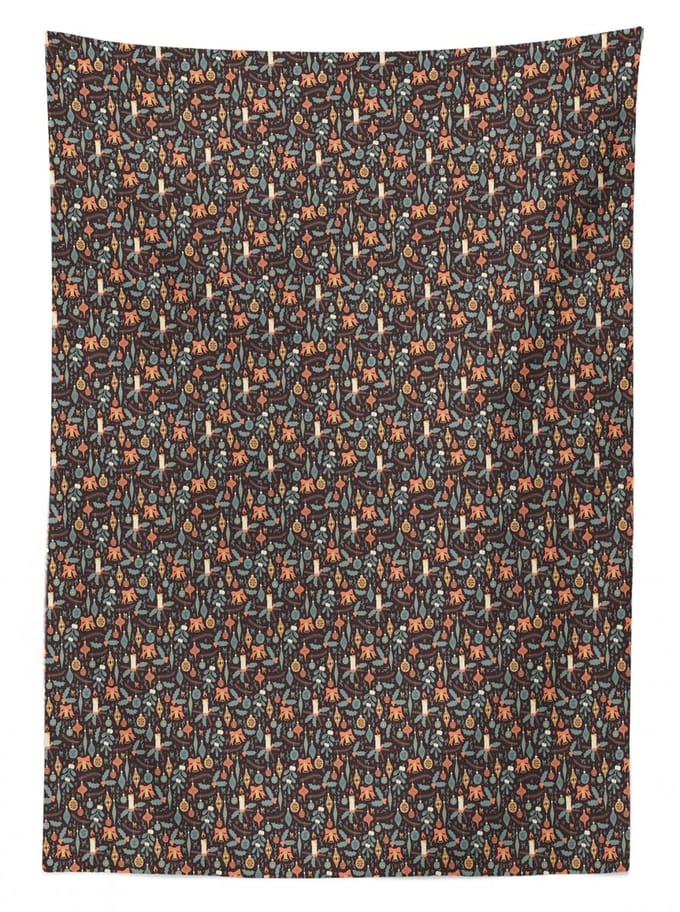 ABAKUHAUS tafelkleed – rechthoekig 140x200 cm, polyester-satijn, mauve