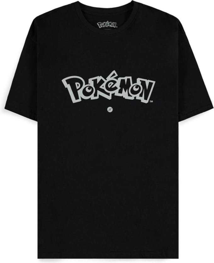 Pokémon Logo Heren T-shirt - zwart - L