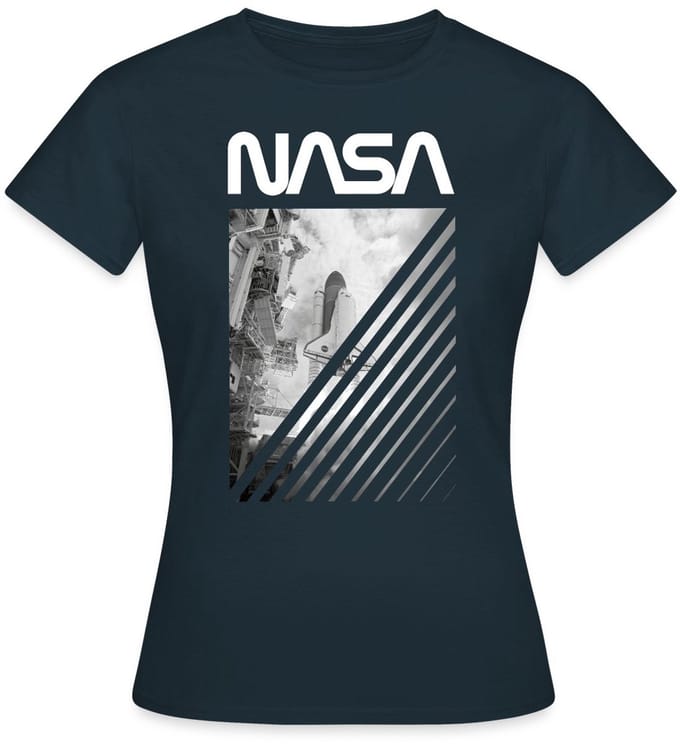 NASA Official Merchandise Space Shuttle 6 T-Shirt Dames