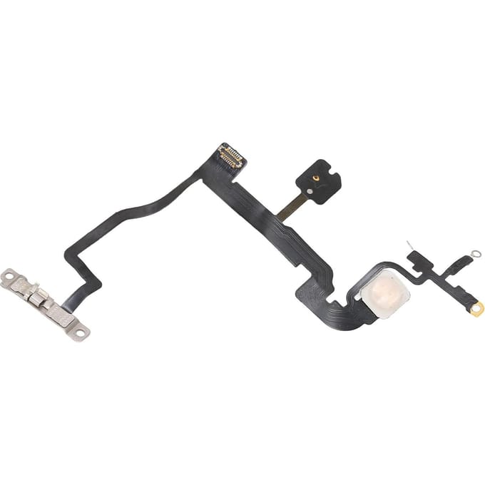 Aan/Uit Flexkabel Telefoon Schakelaar Zaklamp Flexkabel Vervanging voor IPhone 11 Pro Max black