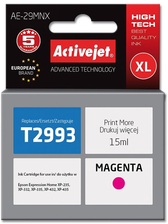 ActiveJet Supreme AE-29MNX - XL - magenta - ink cartridge (alternative for: Epson T2993)