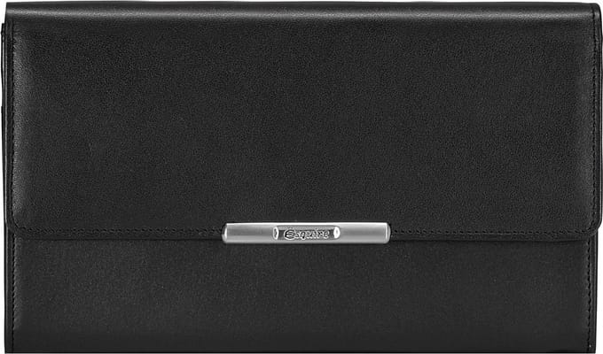 Esquire Helena Portemonnee Leer 18 cm - Dames - Horizontaal - schwarz