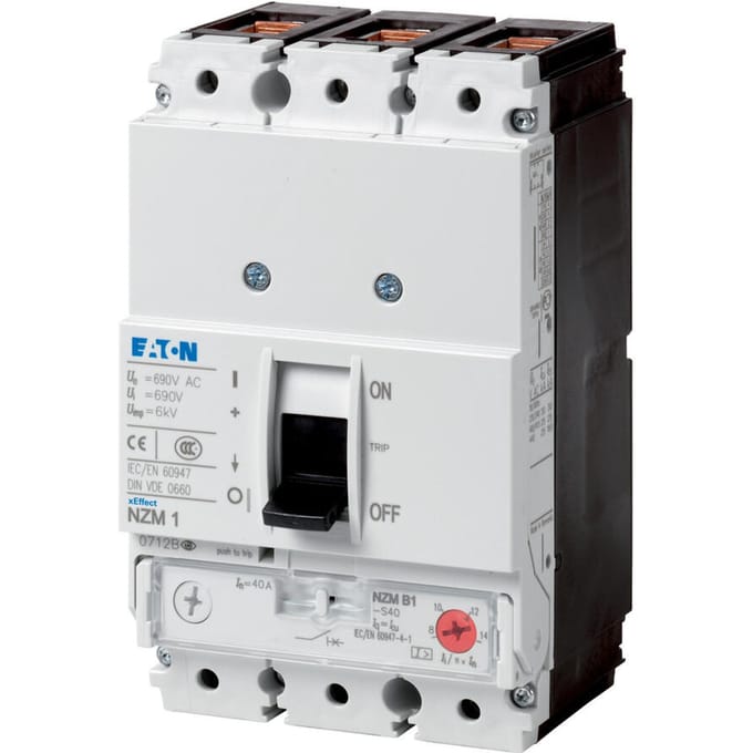 Eaton NZM1 3P 50A motorbeveiligingsschakelaar - 265727