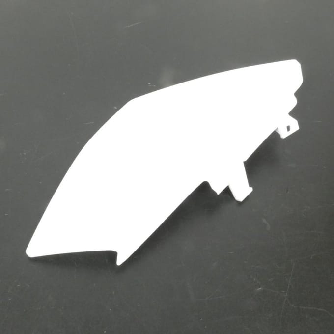 Zijpaneel achter links voor motor YCF 150 Pilot YC110-14-042-WH wit Nieuw