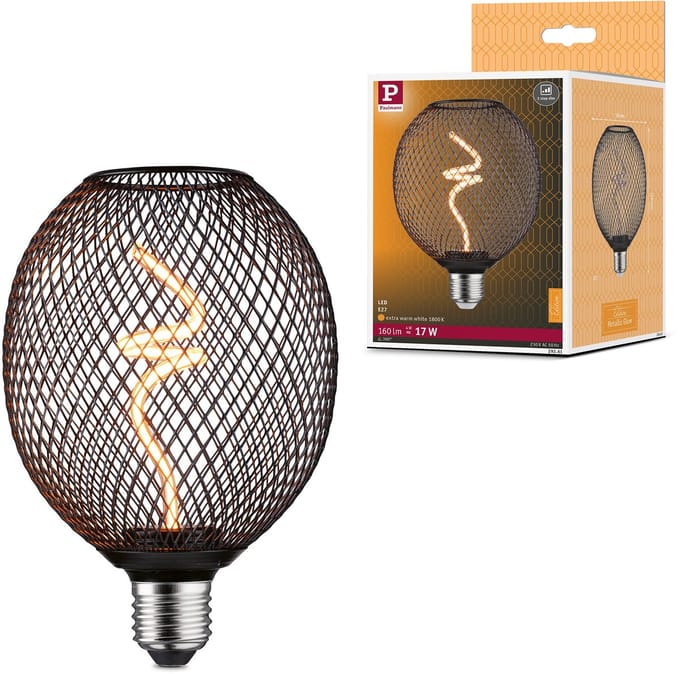 Paulmann 29261 LED-lamp E27 Globe 4 W Barnsteen (Ø x h) 110 mm x 160 mm 1 stuk(s)