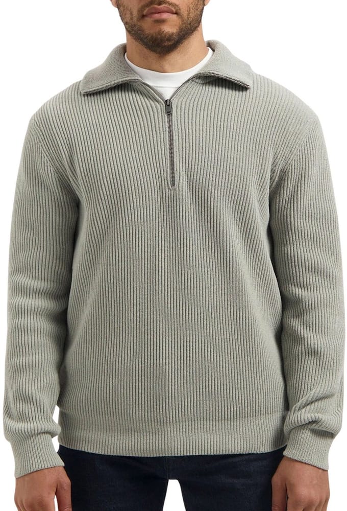 Dstrezzed Josiah Skipper Half Zip Sweater Heren - Maat M