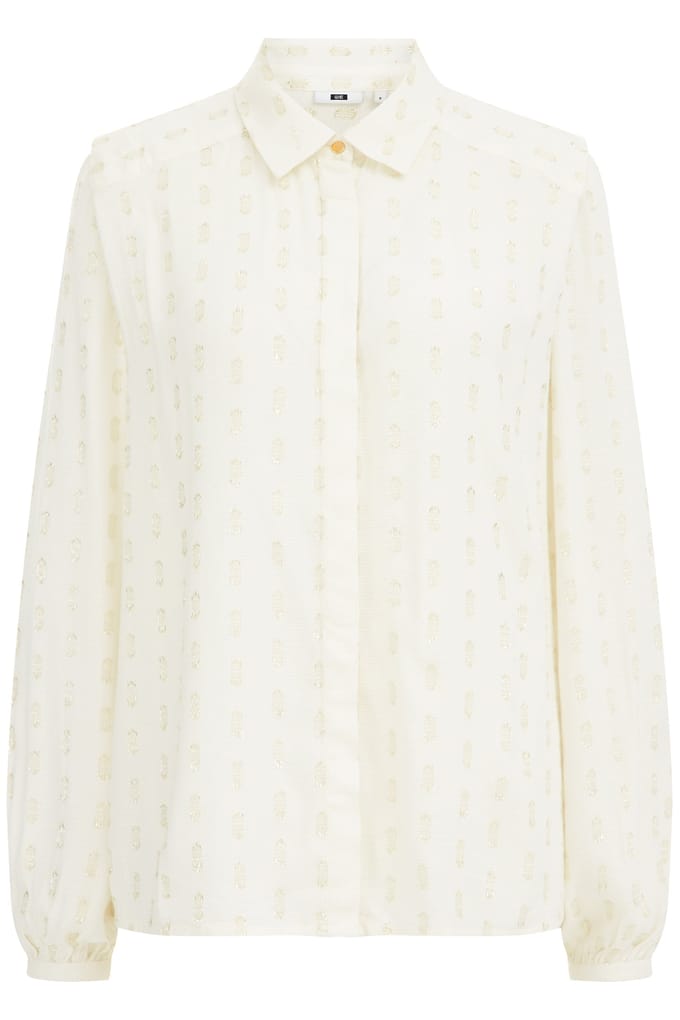We Fashion Blouse Off-white Größe: XXL | Longsleeves Outlet | Damen | Weiß