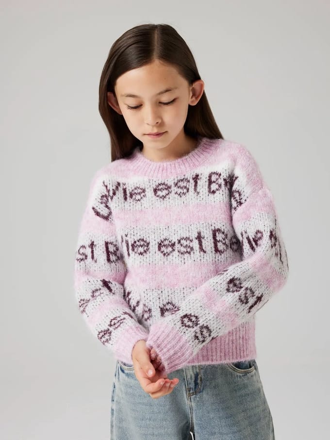 NAME IT - NKFNALA LS KNIT - Meisjes - Truien