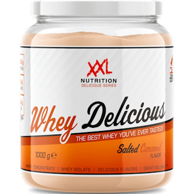 XXL Nutrition - Whey Delicious - Salted Caramel - Eiwitpoeder - 1000 g