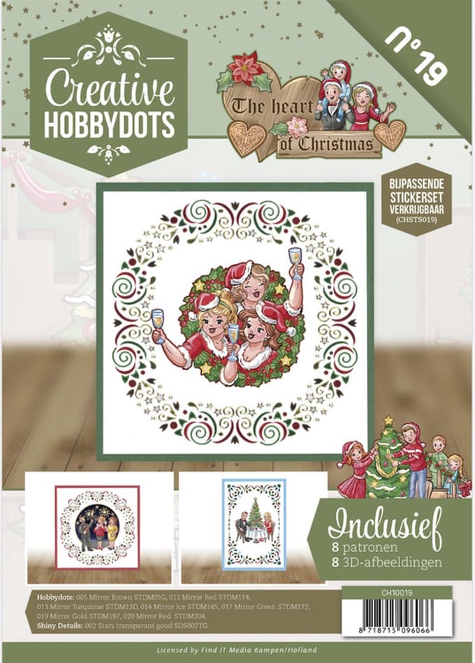 Creative Hobbydots 19 - Yvonne Creations - The Heart of Christmas