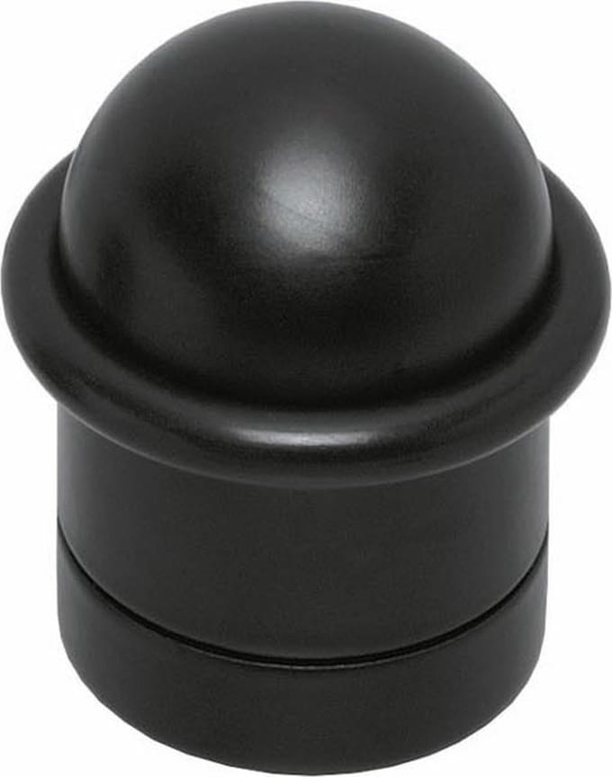 Intersteel Deurstop met ring mat zwart