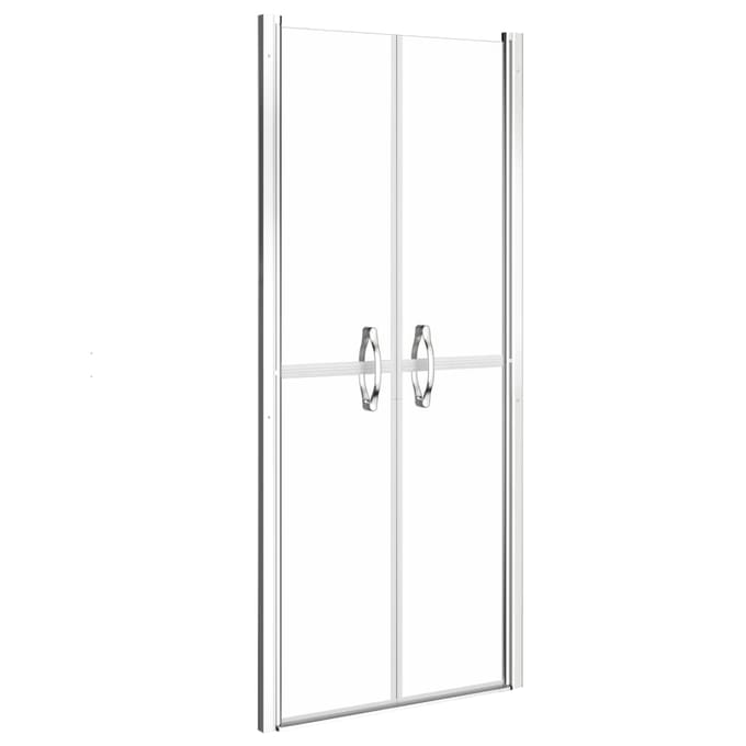 vidaXL - Douchedeur - 91x190 - cm - ESG - transparant