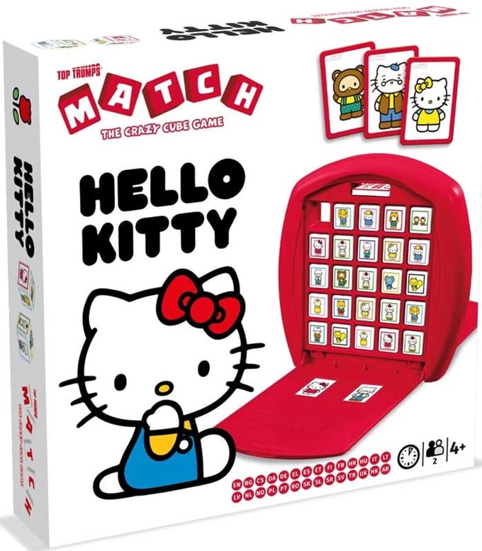 Winning Moves Hello Kitty - Bordspel - Top Trumps Match - Multilingual