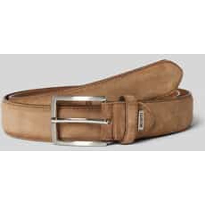 Leren riem met doornsluiting, model 'MONTREAL'