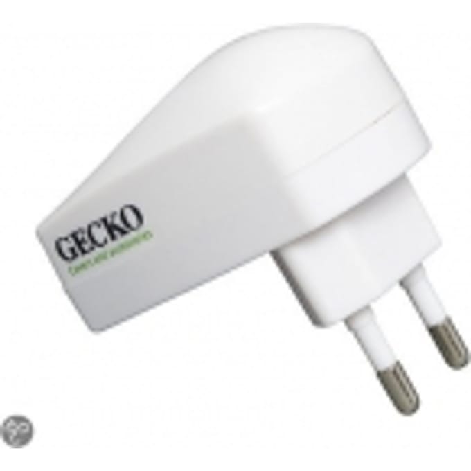 USB oplader wit