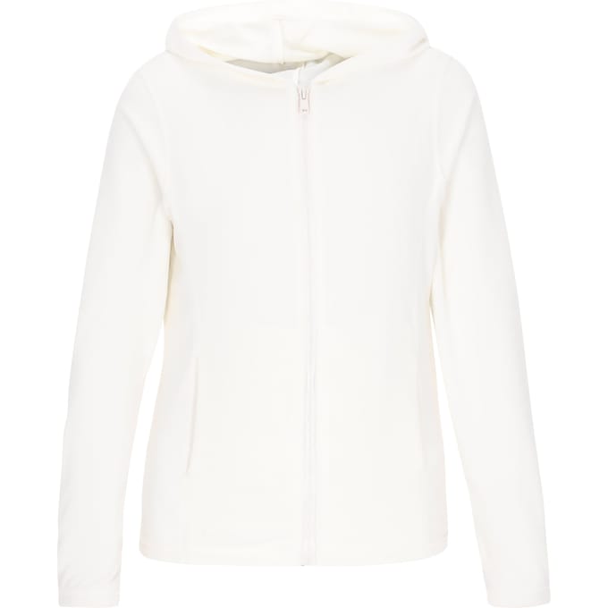 Mymo Fleece jas Dames wit