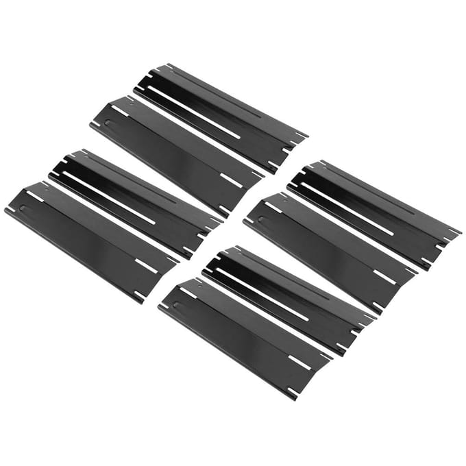 4 Sets Verstelbare Grill Hitteplaat Beschermer Hitte Tent Vervangingsonderdelen Geschikt voor Brinkman BBQ Gasgrill gray