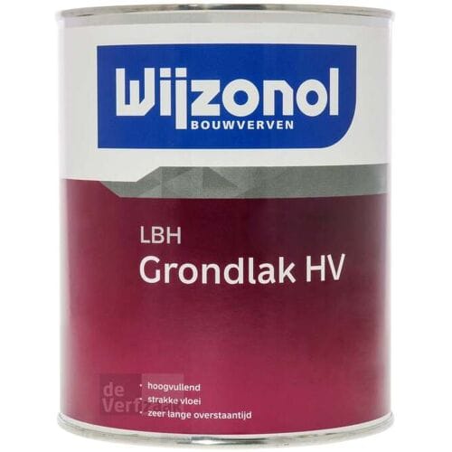 Wijzonol LBH Grondlak HV 0.5 liter Wit