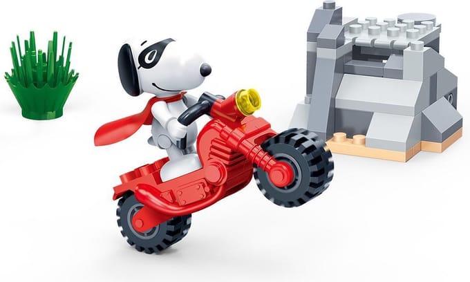 BanBao Snoopy Motorstunt-7533