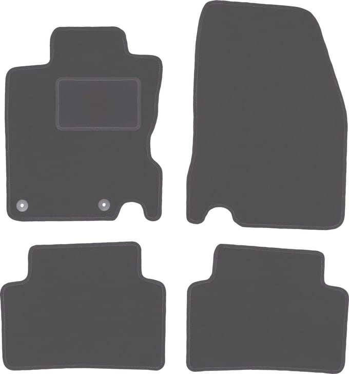 Grafiet automatten voor: Renault Kadjar SUV (2015-)