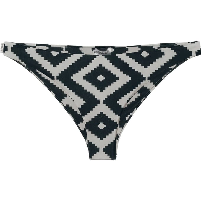 Mikuta The Printed Bikini Bottom White Taglia: M | Bikini Outlet | Donna | Bianco