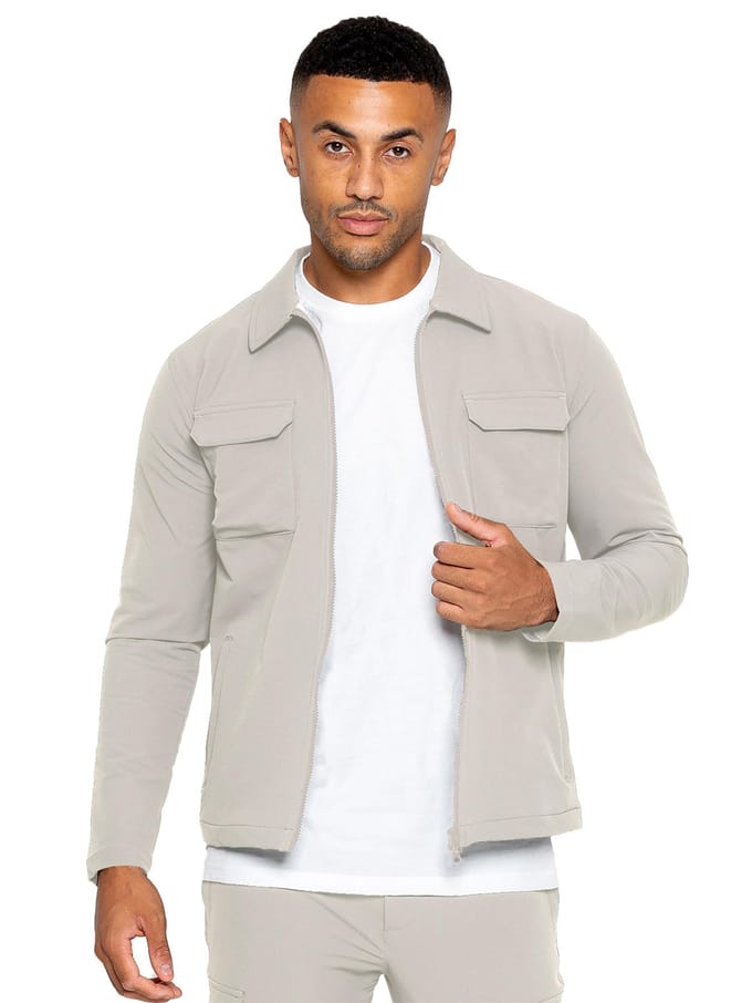 Enzo | Heren Cargo Shacket