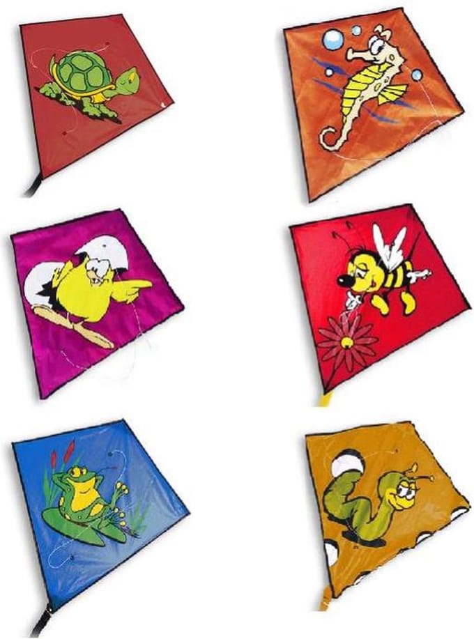 Didak Beach Funny Diamond Vlieger - 60x65 cm