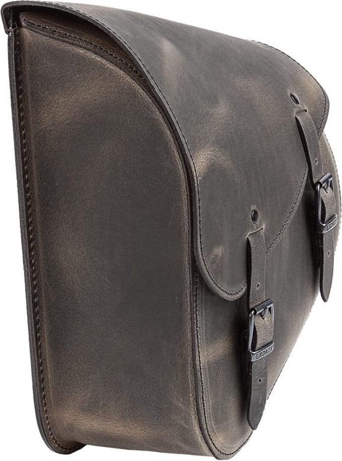 D3SD – Softail motortas – Harley – Bruin - Leder