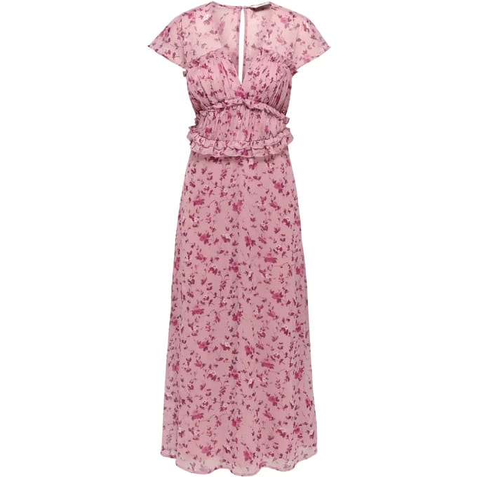 Maxi-jurk met volant voor dames Only Valda