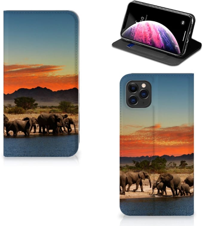 Apple iPhone 11 Pro Max Hoesje maken Olifanten