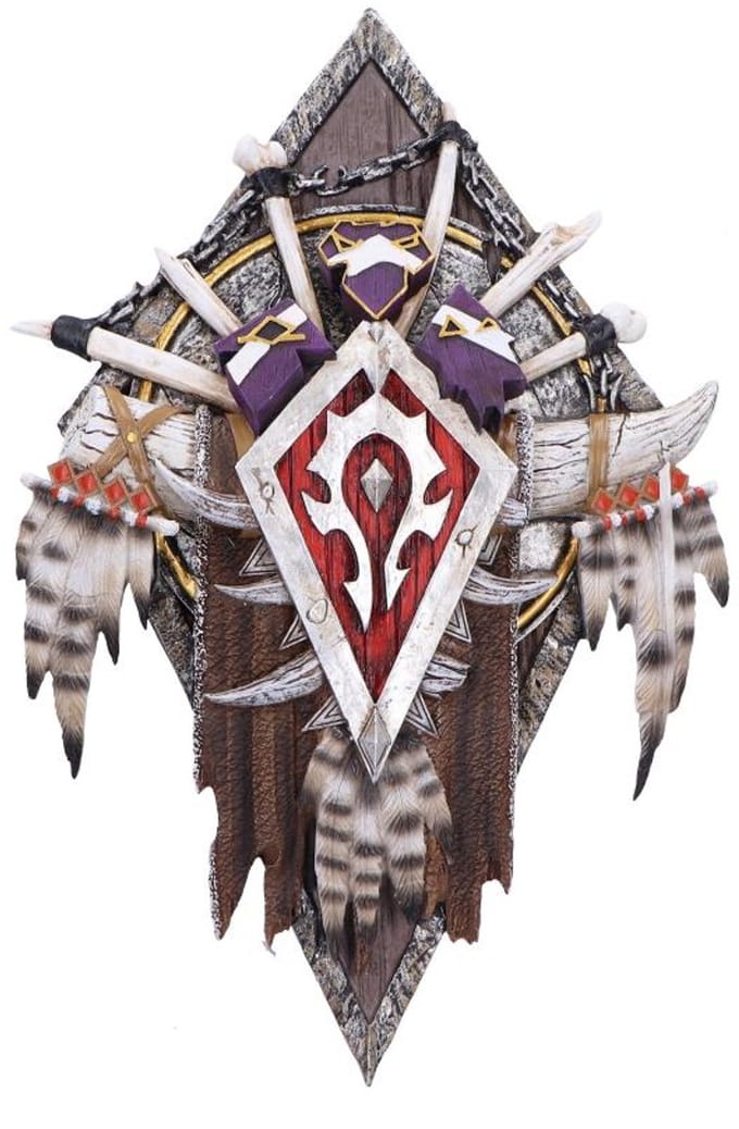 Nemesis Now - World of Warcraft Horde Wall Plaque Height 30cm