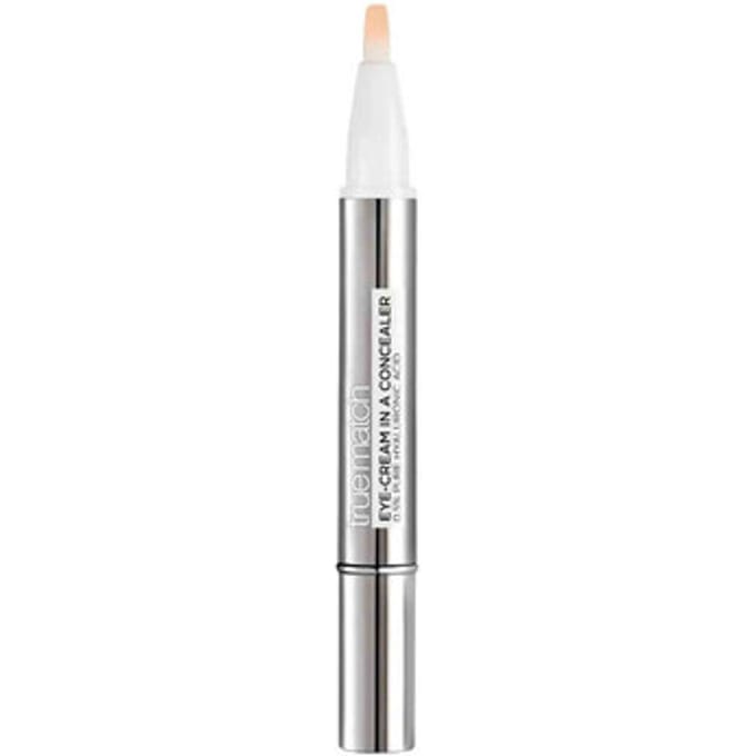 L’Oréal Paris Eyes Cream In A Concealer Verrijkt Met Hyaluronzuur- DW1-2 Ivory Beige